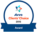 AVVO Clients' Choice 2015 Award