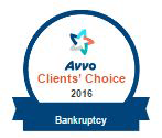 Avvo Clients' Choice 2016 Bankruptcy